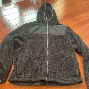 SO Women's Black Fleece Jacket, size XL